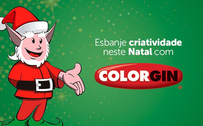 Sprays Colorgin para renovar os enfeites de Natal